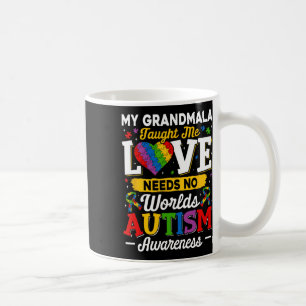 Taza De Café Grandmala me enseñó que el amor no necesita palabr