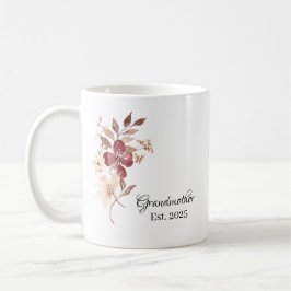 Taza De Café Grandmother Est. Year – Family Milestone