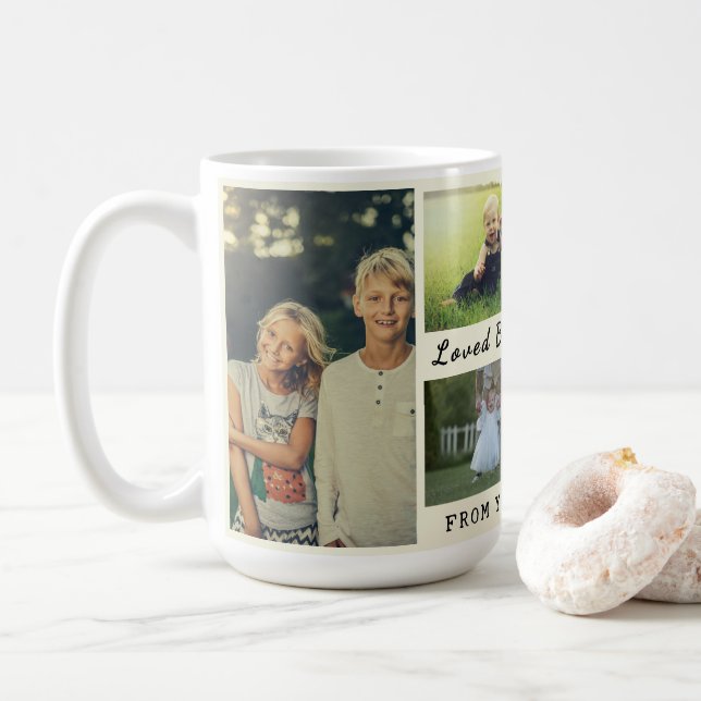 Taza De Café Grandparents Day – Loved Beyond Measure Mug (Con donut)