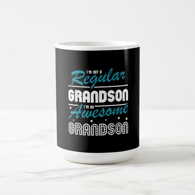 Taza De Café Grandson Gift | No Soy Una Nieta Regular (Centro)