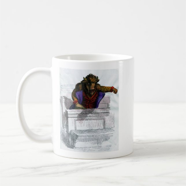 Taza De Café Grandville Sheeple Zendula Bison Coffee Mug (Izquierda)