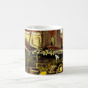 Taza De Café Granero para secar pescado de Vincent van Gogh