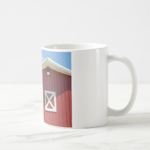 Taza De Café granero rojo