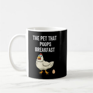 Taza De Café Granja de Chicas de camisas de pollo Agricultor de