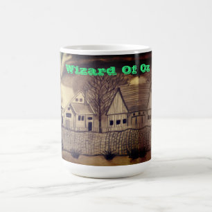 TAZA DE CAFÉ GRANJA DE GALÉS DEL MAGO DE OZ