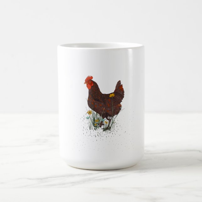 Taza De Café Granja de gallos (Centro)