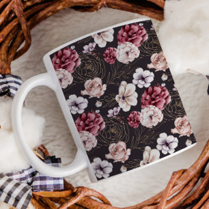 Taza De Café Granja de la casa de campo de la caída del día de 