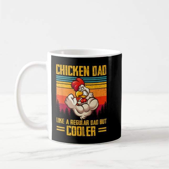 Taza De Café Granja de tía de pollo (Izquierda)