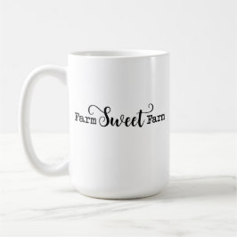 Taza De Café Granja dulce Farm Coffee Mug