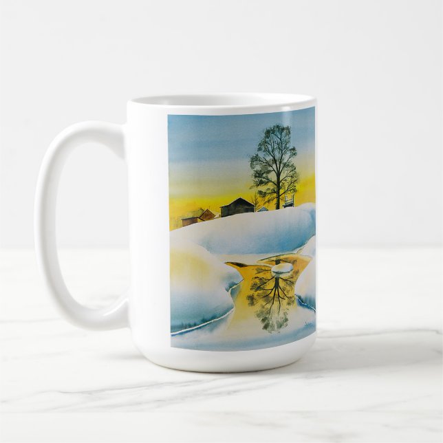 Taza De Café Granja invernal (Izquierda)