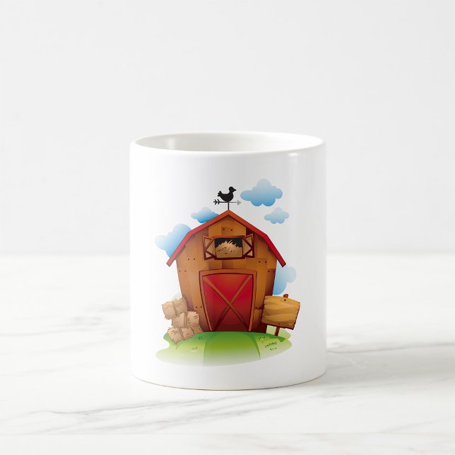 Taza De Café Granja rústica con veleta (Subido por el creador)
