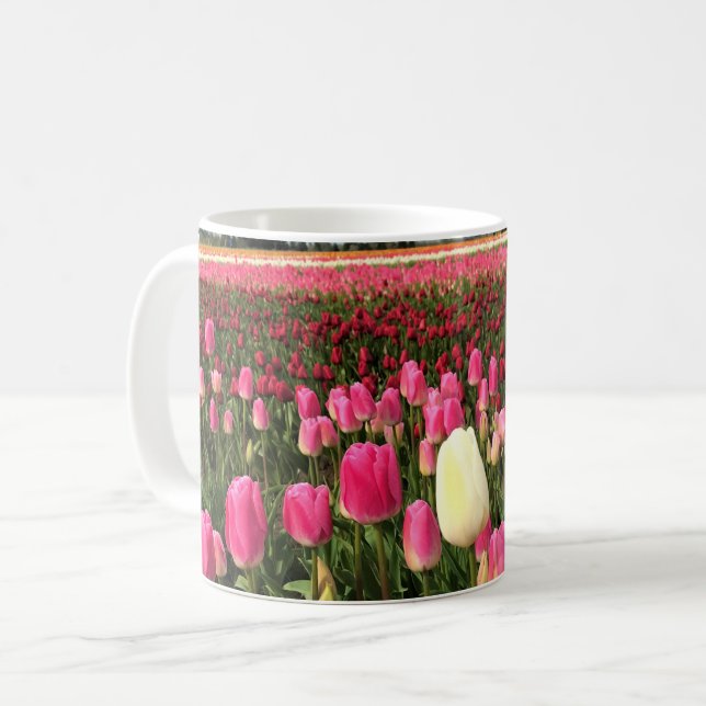 Taza De Café Granja Tulip en Oregón (Anverso izquierdo)