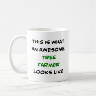 Taza De Café granjero de árboles, impresionante