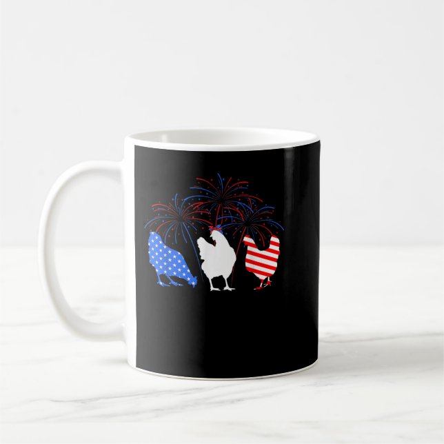 Taza De Café Granjero de pollo - Desayuno de Caca - Huevo fresc (Izquierda)
