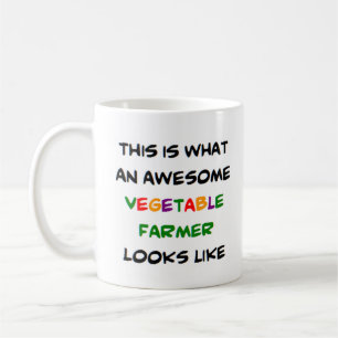 Taza De Café granjero de verduras, increíble