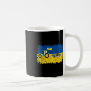 Taza De Café Granjero ucraniano divertido roba meme de tanque M