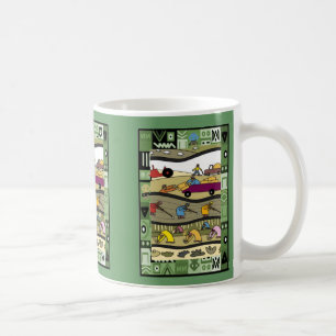 Taza De Café Granjeros africanos en el trabajo