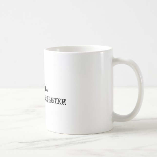 Taza De Café Granjeros hija, granjero, hija (Derecha)