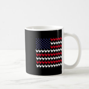 Taza De Café Granjeros Patrióticos 4 De Julio Bandera Estadouni