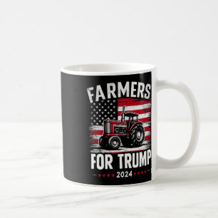 Taza De Café Granjeros Patrióticos Americanos Para La Elección 