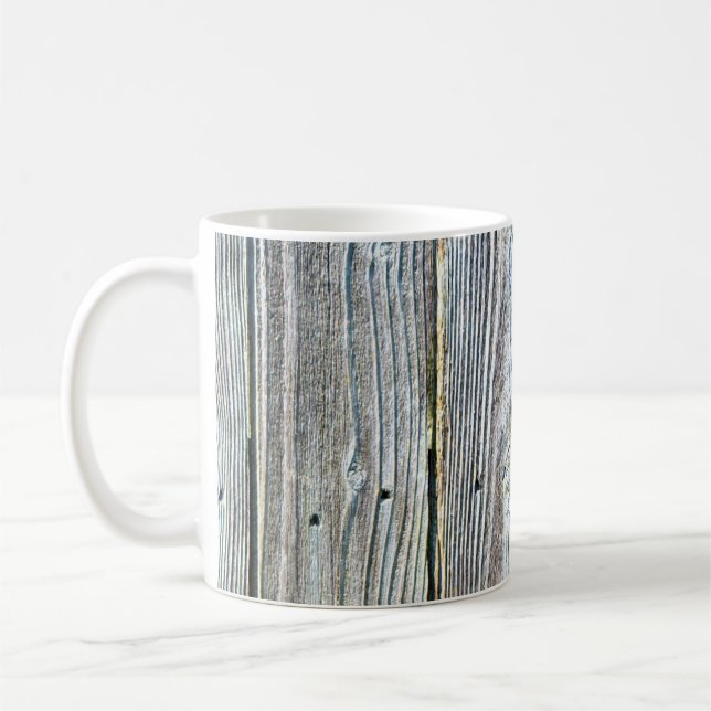 Taza De Café Grano de madera de madera de madera de madera de m (Izquierda)