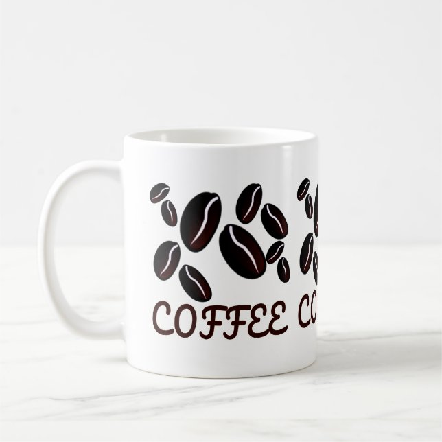 Taza De Café Granos de café (Izquierda)