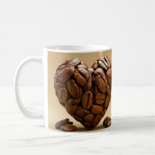 Taza De Café granos de café