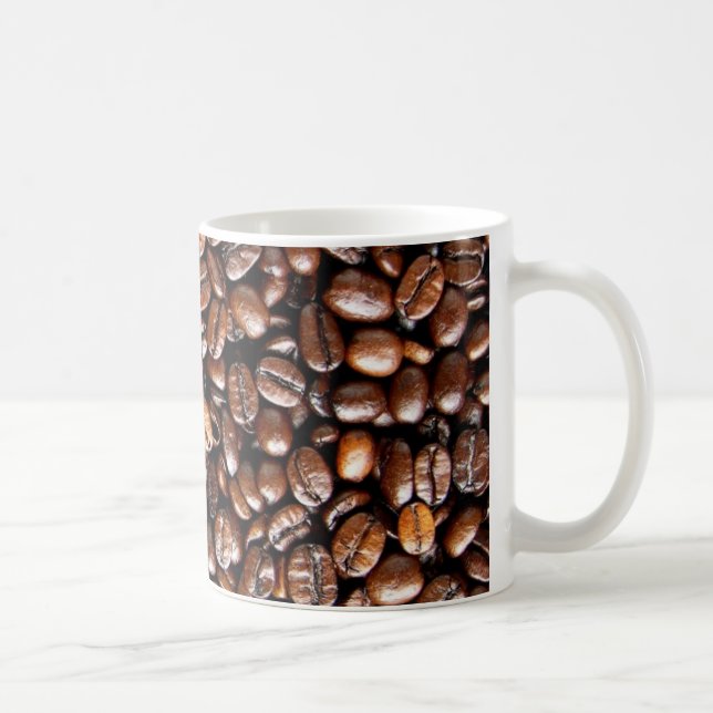 Taza De Café granos de café (Derecha)