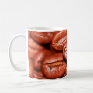 Taza De Café Granos de café marrones asados