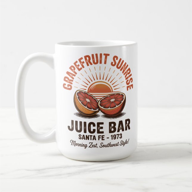 Taza De Café Grapefruit Sunrise Juice Bar (Izquierda)