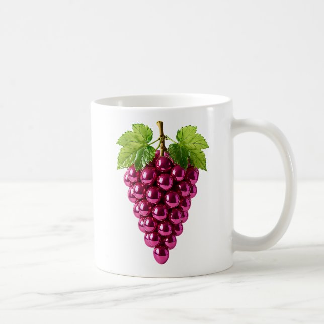 Taza De Café grappe de raisin moderne (Derecha)