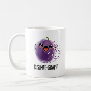 Taza De Café Grasa divertida de uva desintegradora