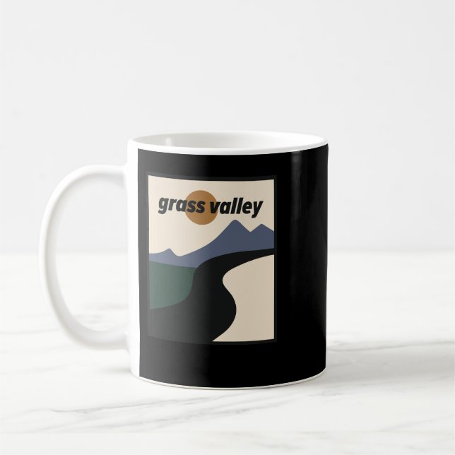 Taza De Café Grass Valley California (Izquierda)