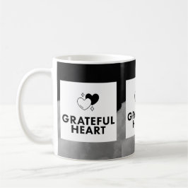 Taza De Café Grateful Heart. Coffee Mug.