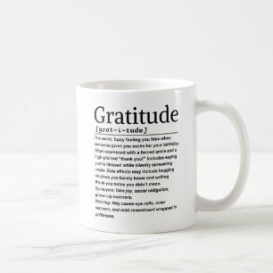 Taza De Café Gratitud