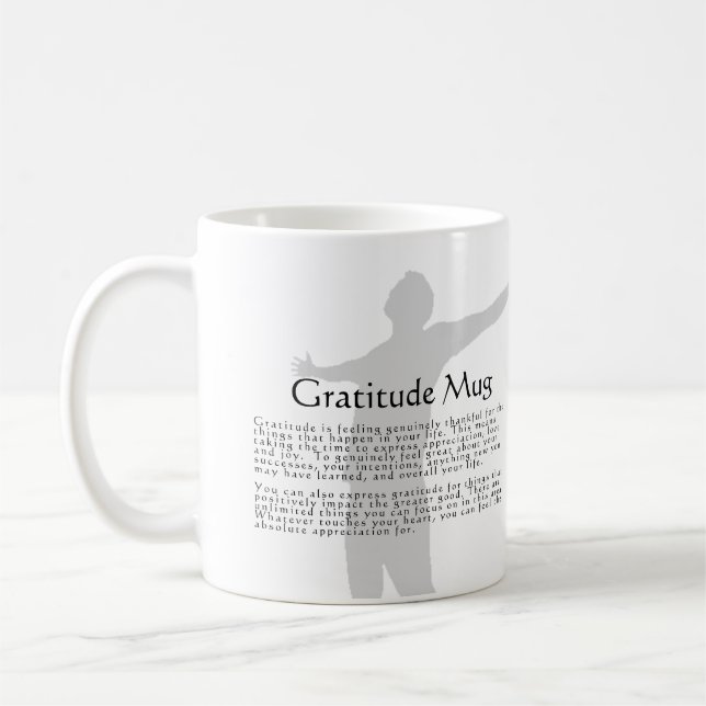 Taza De Café Gratitud (Izquierda)