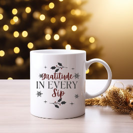 Taza De Café Gratitud en cada soplo