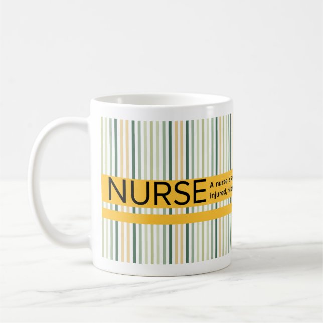 Taza De Café Gratitude for a Nurse (Izquierda)