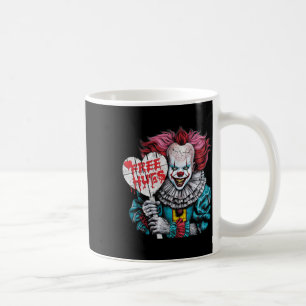 Taza De Café Gratuito Un Tímido Tímido Payaso Valentine Hallow