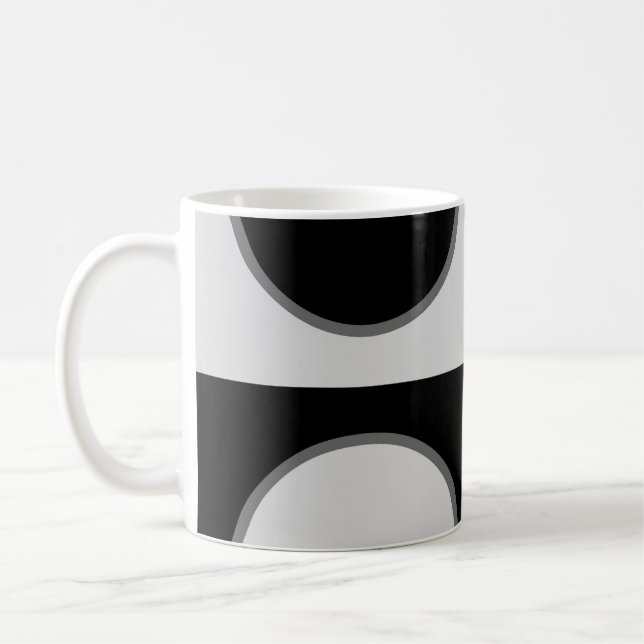 Taza De Café Grau & Schwarz (8066) Tasse, Becher (Izquierda)