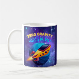 Taza De Café Gravedad cero sueños infinitos