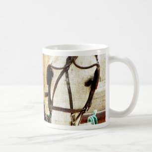Taza De Café Gray Amish Buggy Horse