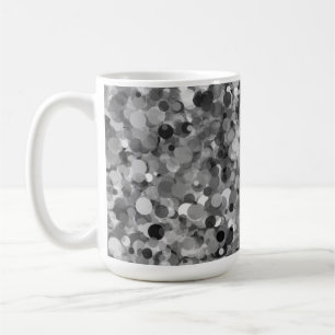 Taza De Café Gray Dot 15oz Mug