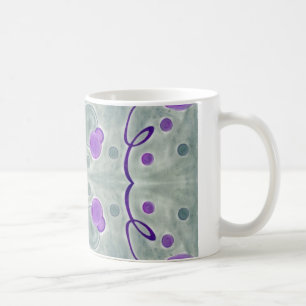 Taza De Café Gray Globes Blanket Mug
