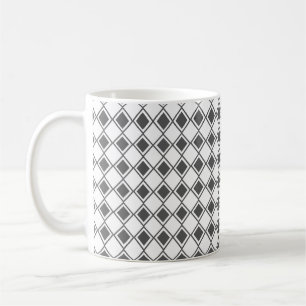 Taza De Café Gray Harlequin