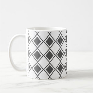 Taza De Café Gray Harlequin