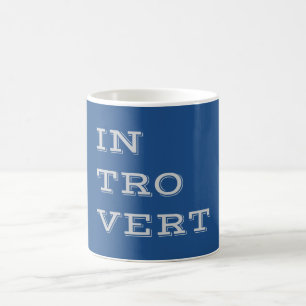 Taza De Café Gray Introvert Mug