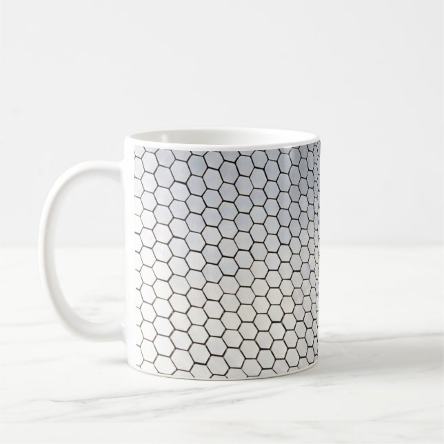 Taza De Café Gray octagonal art (Izquierda)