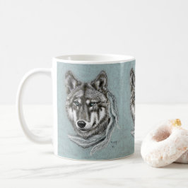 Taza De Café Gray Wolf Mug