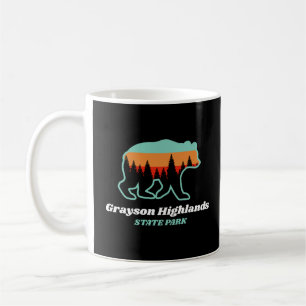 Taza De Café Grayson Highlands State Park Virginia VA Bear